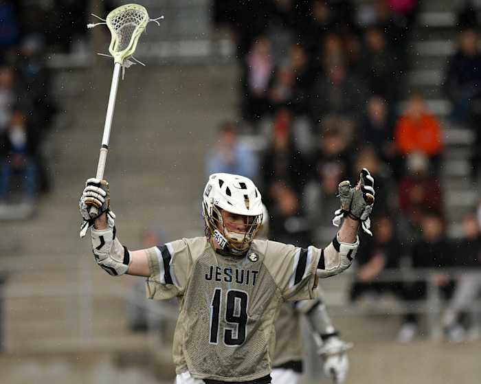 Jesuit Lakeridge boys lacrosse final Taylor Balkom 21